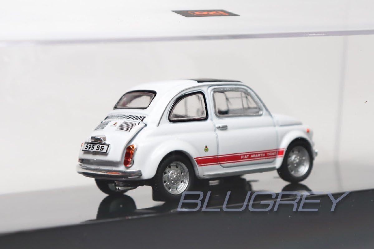 Amazon | イクソ 1/43 フィアット アバルト 595 SS 1964 ホワイト IXO